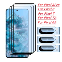 9H Tempered Glass For Google Pixel 8Pro Pixel 8 7A 6A Screen Glass Front Protective Film For Pixel 8Pro 7A 6A Soft Camera film