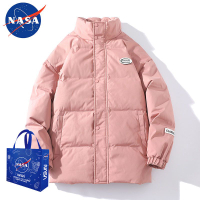 NASA聯名2022冬季男女面包服潮流羽絨棉服加厚保暖情侶新款上衣服