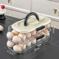 Angola Tempat Penyimpanan Telur C46A-C47A Egg Storage Organizer / Rak Penyimpanan Telur Minimalis 1 
