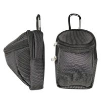 Mini Park Golf Ball Bag With Hook Nylon Can Hold Park Balls Portable Mini Golf Ball Waist Bag Outdoor Sports Golf Accessories