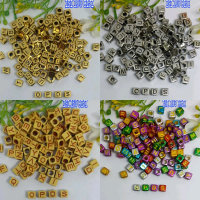 Manik Huruf Balok Manik Huruf Kotak Monte Huruf Manik Alfabet
