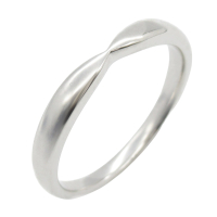 【二手名牌BRAND OFF】Tiffany & Co 蒂芬妮 PT950鉑金 Harmony 戒指 #13.5