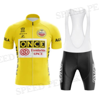 Cycling Jersey Bib Shorts Maillot Short Sleeve Men's Breathable Sets Triathlon Clothes Sports Summer Retro Suit Bike pro Cloth