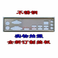 IO I/O Shield Back Plate BackPlate BackPlates Stainless Steel Blende Bracket For GIGABYTE B450M-S2H、H410M S2H V3