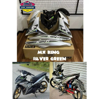 COVERSET Y15 V1 V2 MAGIC BOY MX KING HIJAY SILVER INDONESIA ORIGINAL MAGICBOY MX KING SILVER BLACK A