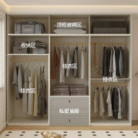 Drawer Shelve Wardrobe Nordic Multilayer Minimalist Open Closets Bedroom Wardrobe Cabinet Baby Rangement Chambre Furniture