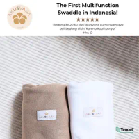 AKUSVARA - Le Neutral Class Swaddle Set, Bedong Multifungsi untuk Bayi Alas Katun