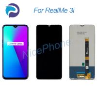 For RealMe 3i LCD Display Touch Screen Digitizer Assembly Replacement 6.22" RMX1827 1520*720 RealMe 3i Screen Display LCD