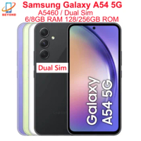 Samsung Galaxy A54 5G A5460 6.4" AMOLED 6/8GB RAM 128/256GB ROM Octa Core Exynos NFC Original Android Cell Phone