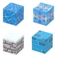 【COD】100 My World Magnetic Building Blocks ของเล่น DIY ลูกบาศก์แม่เหล็กหลากหลาย ของเล่นเพื่อการศึกษา