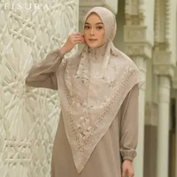 Fisura Scarf Khimar Printing Syari Harmony 39 Motif Baru harmony 31