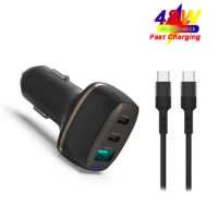 48W PPS PD Fast Car Charger For SAMSUNG Note 20 Ultra S20 Plus Note 10+ S10 5G PD Quick Charge For iPhone 12 Pro Max QC4.0 3.0
