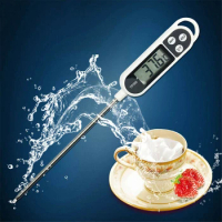 Digital Kitchen Thermometer Meat Water Milk Cooking Food Probe Barbecue Tool Multifunctional Thermometer Accurate