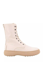 Tod's Tod's W.G. Suede lace-up ankle boots - TOD'S - White