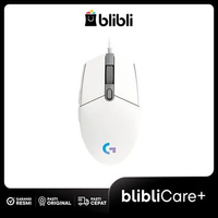 LOGITECH G203 Mouse Gaming Wired RGB Lightsync with Macro White