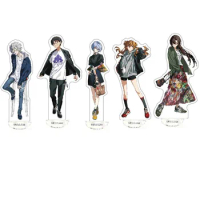 Anime EVA Ikari Shinji Ayanami Rei Asuka Langley Soryu Acrylic Stand Figure Model Plate Cosplay Collection Desktop Decor Gifts