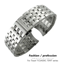 for Tissot T097 1853 Men's Bracelets 14mm 20mm Watchband T097407A T097007 T097410 Stainless Steel Watch Strap
