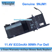 Genuine 9NJM1 Laptop Battery 8333mAh For Dell ALIENWARE 17 R4 R5 15 R3 R4 P31E002 HF250 MG2YH 0MG2YH 0546FF Notebook Battery