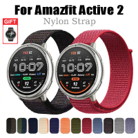 Nylon strap For Amazfit Active 2 wristband Loop bracelet For Amazfit Active 2 Round 44mm band Access