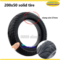 8 X 2'' 200X50 solid Tire ffit for electric Gas Scooter &amp; Electric Scooter wheelchair wheel 8 inch Non-inflatable tubeless tyre