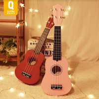 21寸木質兒童尤克里里 小吉他 初學者6樂器 玩具女孩生日禮物高級感3 母親節送禮