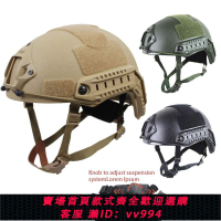 {公司貨 最低價}FAST MH玻璃鋼頭盔防暴安保特種兵戰術虎斑特戰作訓練盔1.5KG公斤
