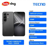 HP TECNO CAMON 50 8/256 MOONSHADOW BLACK