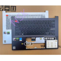 Original FOR Asus Vivobook Pro14X M7400 M4700 X7400PC M7600 Notebook Keyboard C Case 14 inches # Asus ZenFone6 (2019) 100% NEW