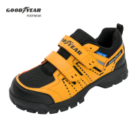 【GOODYEAR 固特異】東方特急-認證安全鞋/男 工作鞋 鋼頭 耐壓 耐磨 黃色(GAMX33914)