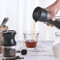 1500ml Espresso Maker Cold Brew Iced Coffee Maker Dual Use Filter Coffee&amp;Tea Pot Espresso Ice Drip Maker Glass Pots