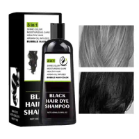 Hair Dye Shampoo 3 In 1 100ml Color Dye Shampoo Natural Black Hair Dye For Gray Hair Coverage Brown Hair Color Shampoo For Color