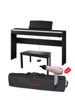 เปียโนไฟฟ้า ES120B สีดำ พร้อมขาตั้งและเก้าอี้เปียโน ฟรี กระเป๋า portable piano