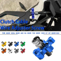 Motorcycle CNC brakes Clutch Cable Brake Wire Adjuster Screw For SUZUKI G-S-X-R GSXR-600 K6 GSXR-750 GSXR-1000 K7 K9 GSX-R1000