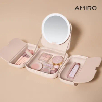 AMIRO覓光 Cube S 行動LED磁吸美妝鏡折疊收納化妝箱 多色選 化妝鏡/收納小物