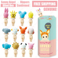 Sonny Angel Animal Hippers Blind Box Confirmed style Genuine telephone Screen Decoration Birthday Gift Mysterious Surprise