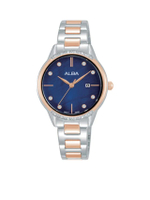 นาฬิกาข้อมือผู้หญิง Alba Fashion AH7AP8X ขนาด 31 มม. สีน้ำเงิน
