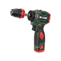 【KGB TOOLS 工具寶】無刷快拆夾頭鑽超級小隻 台現貨 電池一年保固電動起子機-雙電池套組(機械堂副品牌)