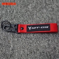 For YAMAHA MT-09 MT09 MT 09 2017 2018 2019 Flash Deals Top Selling Motorcycle 3D embroidery keychain keyRing