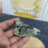 Natural Prehnite Rough / Raw (10) Asli Batu Alam