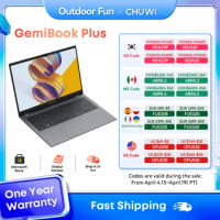 CHUWI GemiBook Plus Laptop 16GB LPDDR5 512GB SSD Intel Alder Lake N100 15.6'' FHD 1920 * 1080 WiFi 6 Windows 11 Laptops