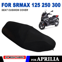 Motorcycle Seat Cushion Cover For Aprilia Srmax300 Srmax 300 SR MAX 300 125 250 Accessorie Sunscreen Thermal Protection Guard