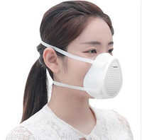 AIMUGENS電動送風智能口罩防甲醛霧霾活性炭孕婦專用塵電子PM2.5 全館免運