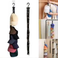 8 Pcs Hangar Topi Tempat Topi Gantung Rak Topi Tempel Dinding Display Topi Rak Topi Gantung Tas Baju