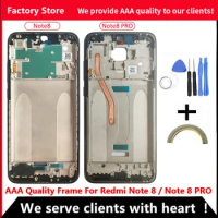 AAA Quality Middle Frame For Xiaomi Redmi Note 8 Middle Frame Housing Cover For XIAOMI Redmi Note 8 PRO Metal Frame