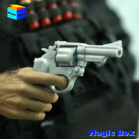 In Stock 1/6 Male Soldier M29 Revolver Gun 4D Splicing Model For 12" Action Figure Weapon Accessories Scene Props