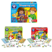 Uk ORCHARD TOYS Board Game Childrens Parent-Child Desktop Game Puzzle Shopping List Toy Bus Flash Ca