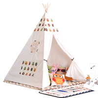 Wholesale Cheap Wooden A Frame Children Canvas Lace Wedding Teepee Tent For Kids