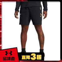 【UNDER ARMOUR】UA 男 Baseline Woven 7吋籃球短褲_1383391-002