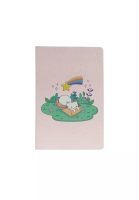 wigglo Wigglo Notebook Caticorn Pink