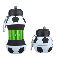 【Shot】 200ml/550ml Basketball Soccer Sports Ball Design Tumbler Cup - Insulated Stainless Steel Drin